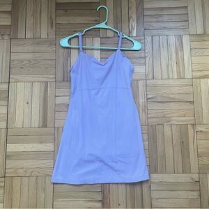 Aritzia Tna Butter Bound Dress Medium Purple Mini dress with shorts
